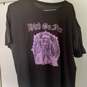 Vintage High on Fire, stoner metal shirt size XXL